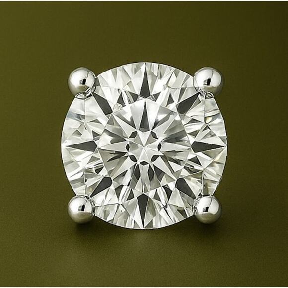 2 CT Lab Grown Diamond Stud Earrings | G VS | 14K Gold Yellow, White or … - Picture 5 of 11